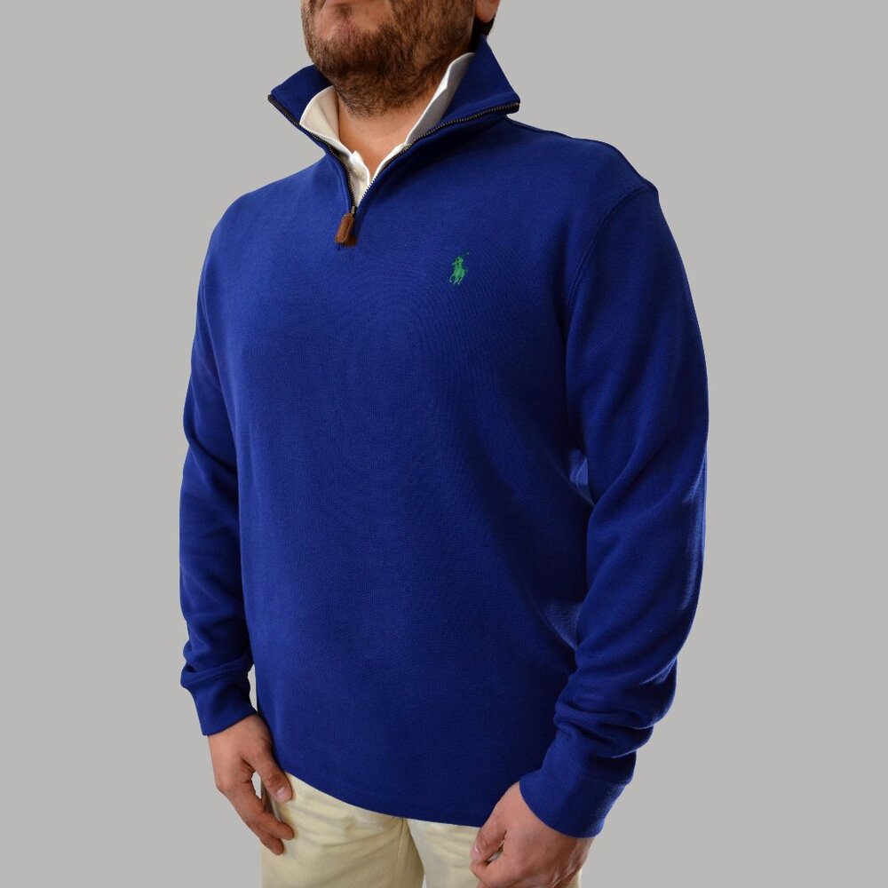 Polo Ralph Lauren Half Zip Sweater Sweatshirt Cotton